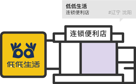 低低生活 連鎖便利店